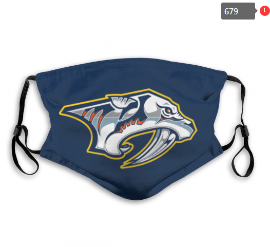 NHL Nashville Predators #11 Dust mask with filter